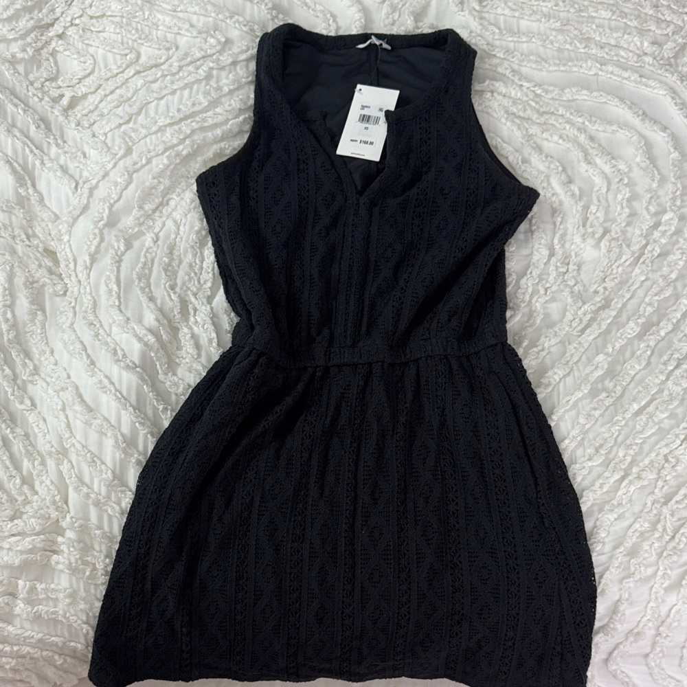 Splendid Black Sleeveless Dress